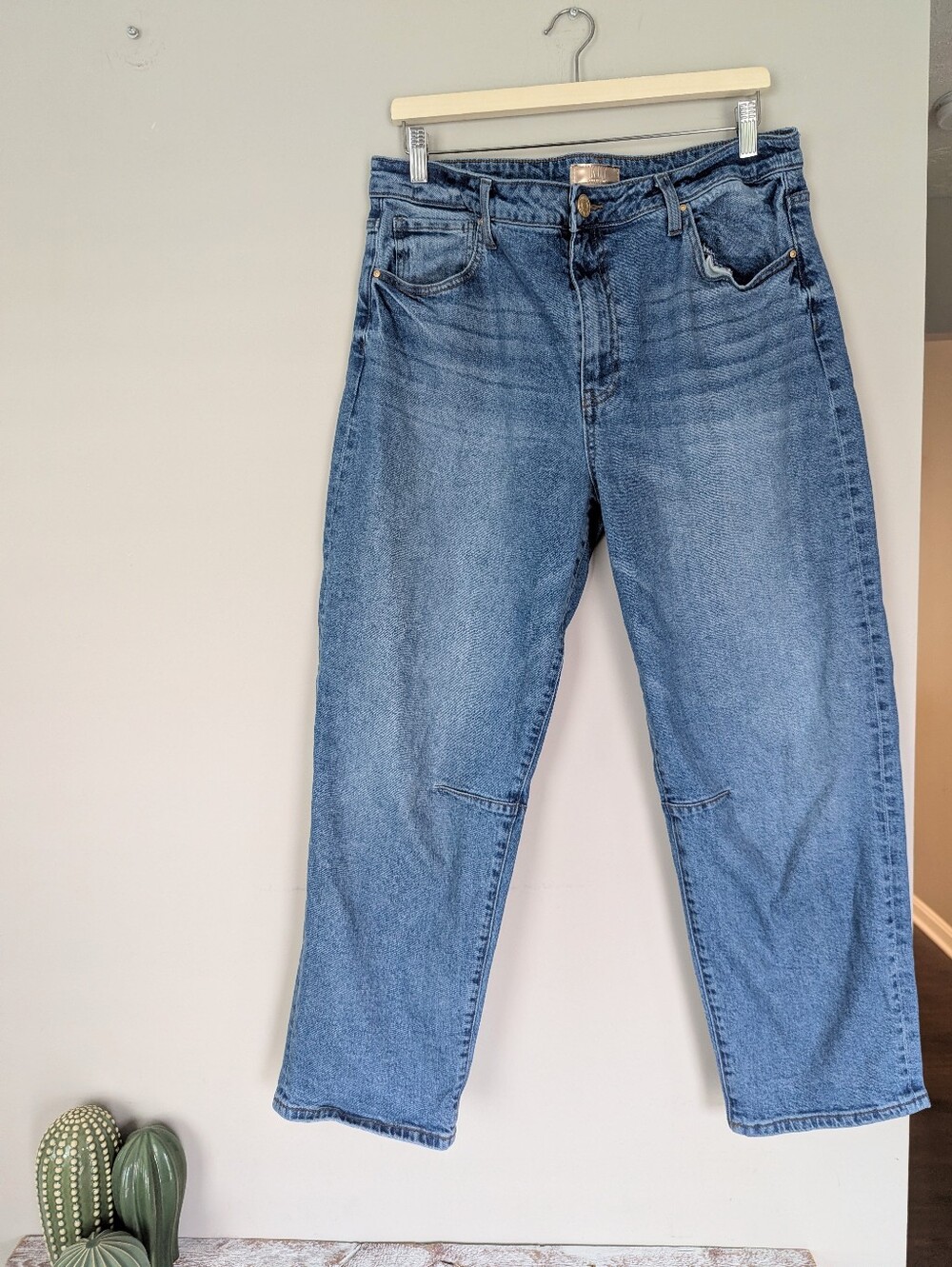 Kut From The Kloth Ashley Slouchy Barrel Leg Jeans Size 12